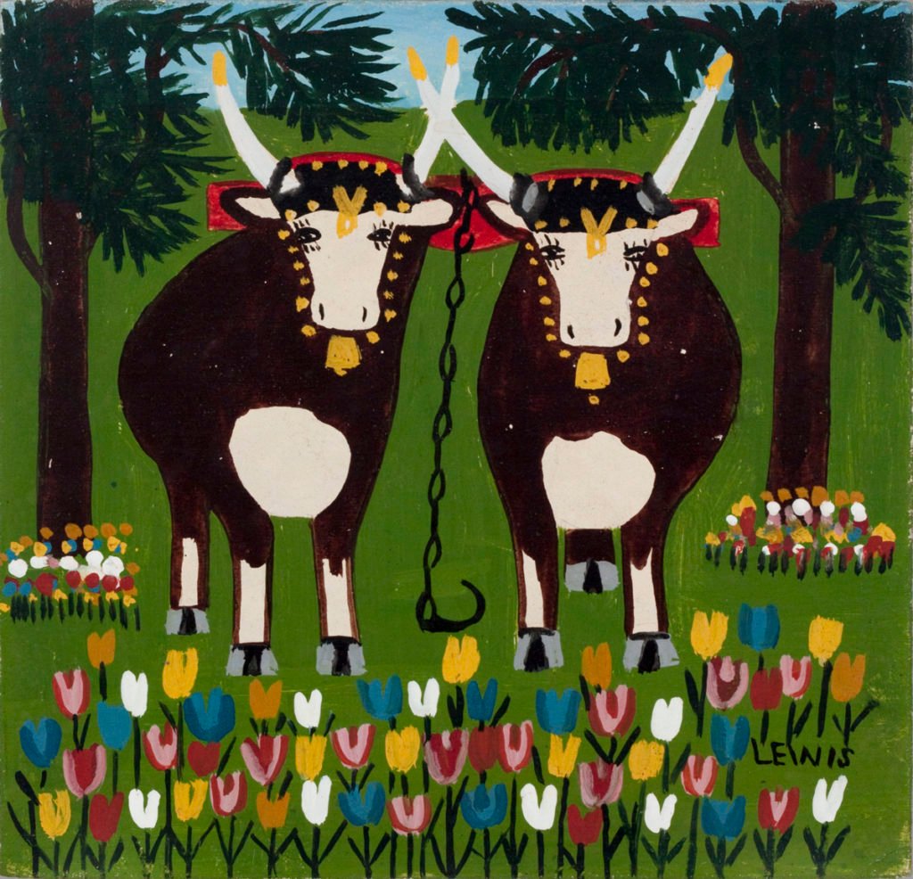 Still Missing painting Summer Oxen Maud Lewis art crime